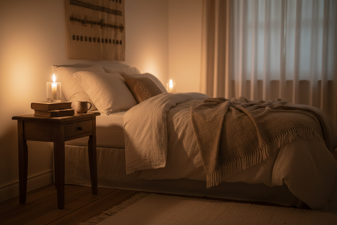 How to Create a Calming Nighttime Ritual with Candles and Intentional Routines