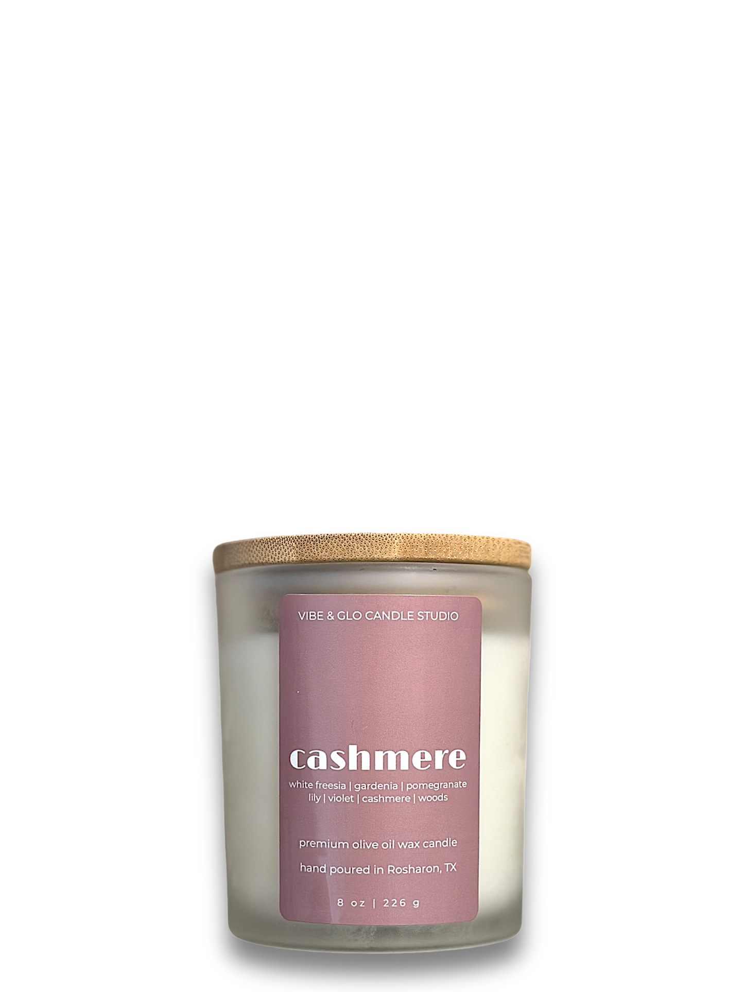 Cashmere Wood Wick Candle | 8 oz