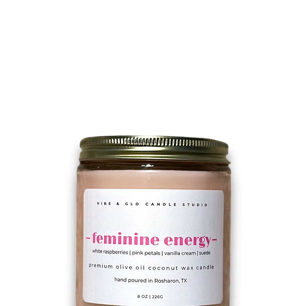 Feminine Energy Wood Wick Candle