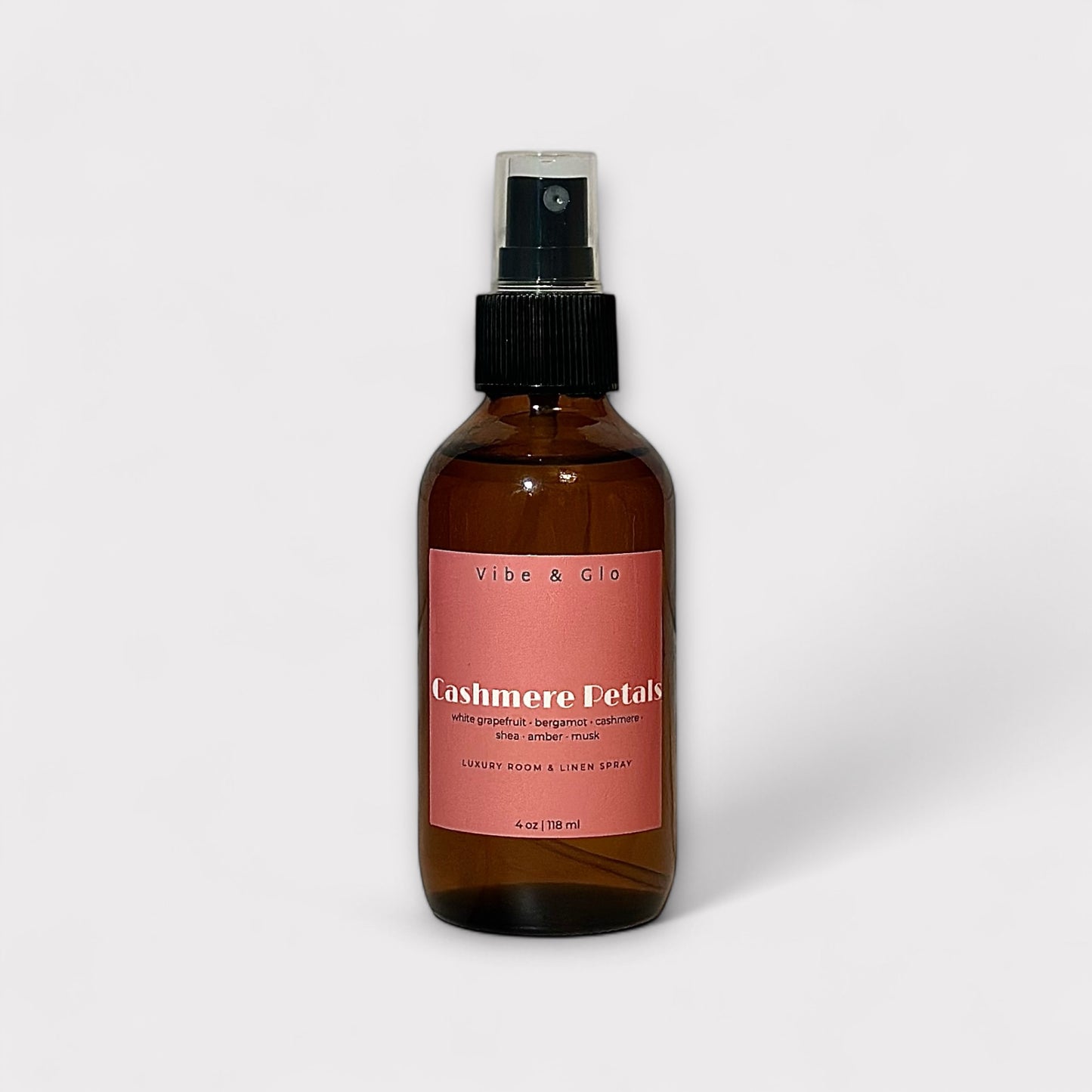 Cashmere Petals Room & Linen Spray | Grapefruit | Bergamot | Shea Butter | Amber Scent