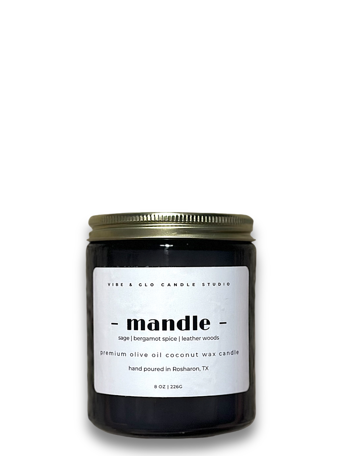 Mandle Wood Wick Candle