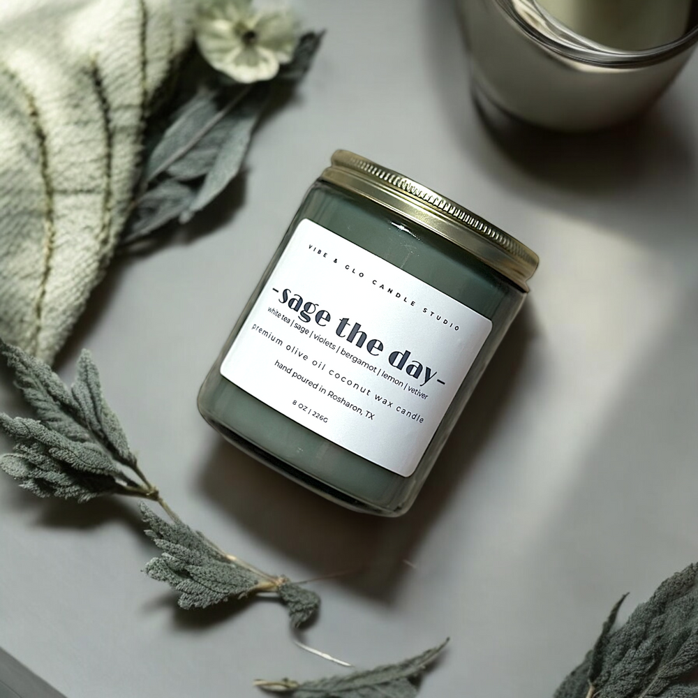 
                      
                        Sage The Day Wood Wick Candle
                      
                    