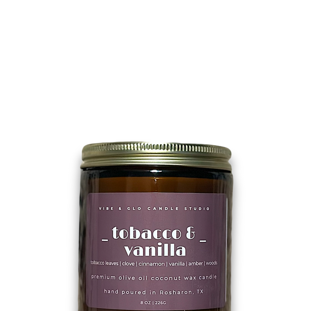 
                      
                        Tobacco & Vanilla Wood Wick Candle
                      
                    