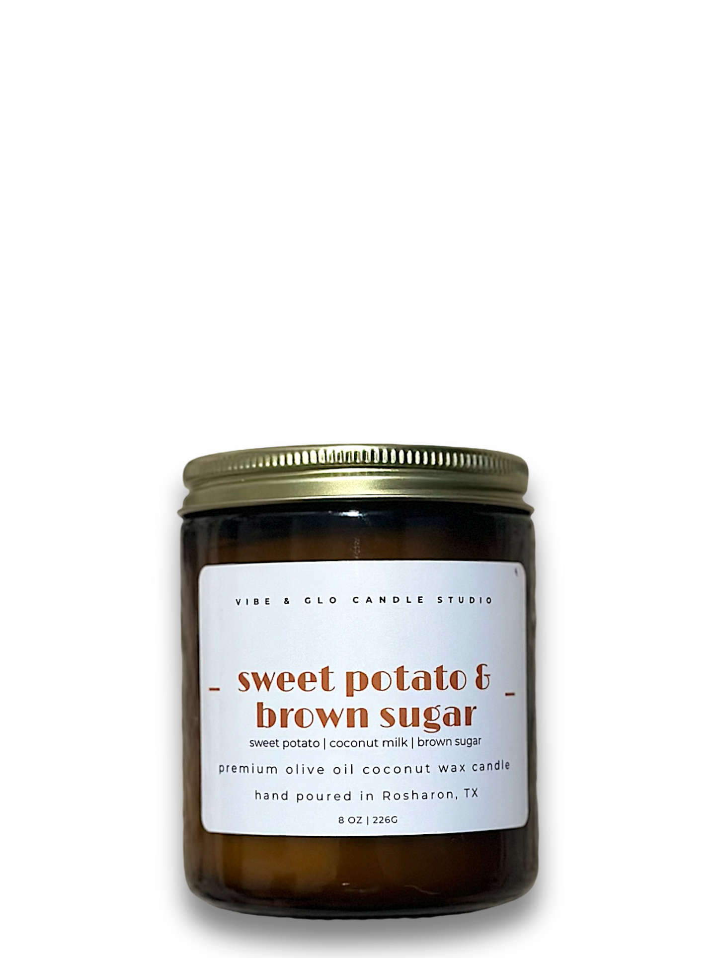 Sweet Potato & Brown Sugar Wood Wick Candle