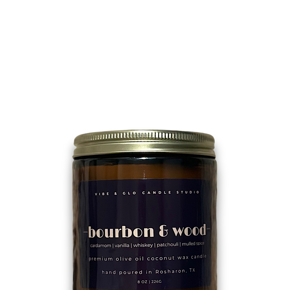 Bourbon & Wood | Wood Wick Candle