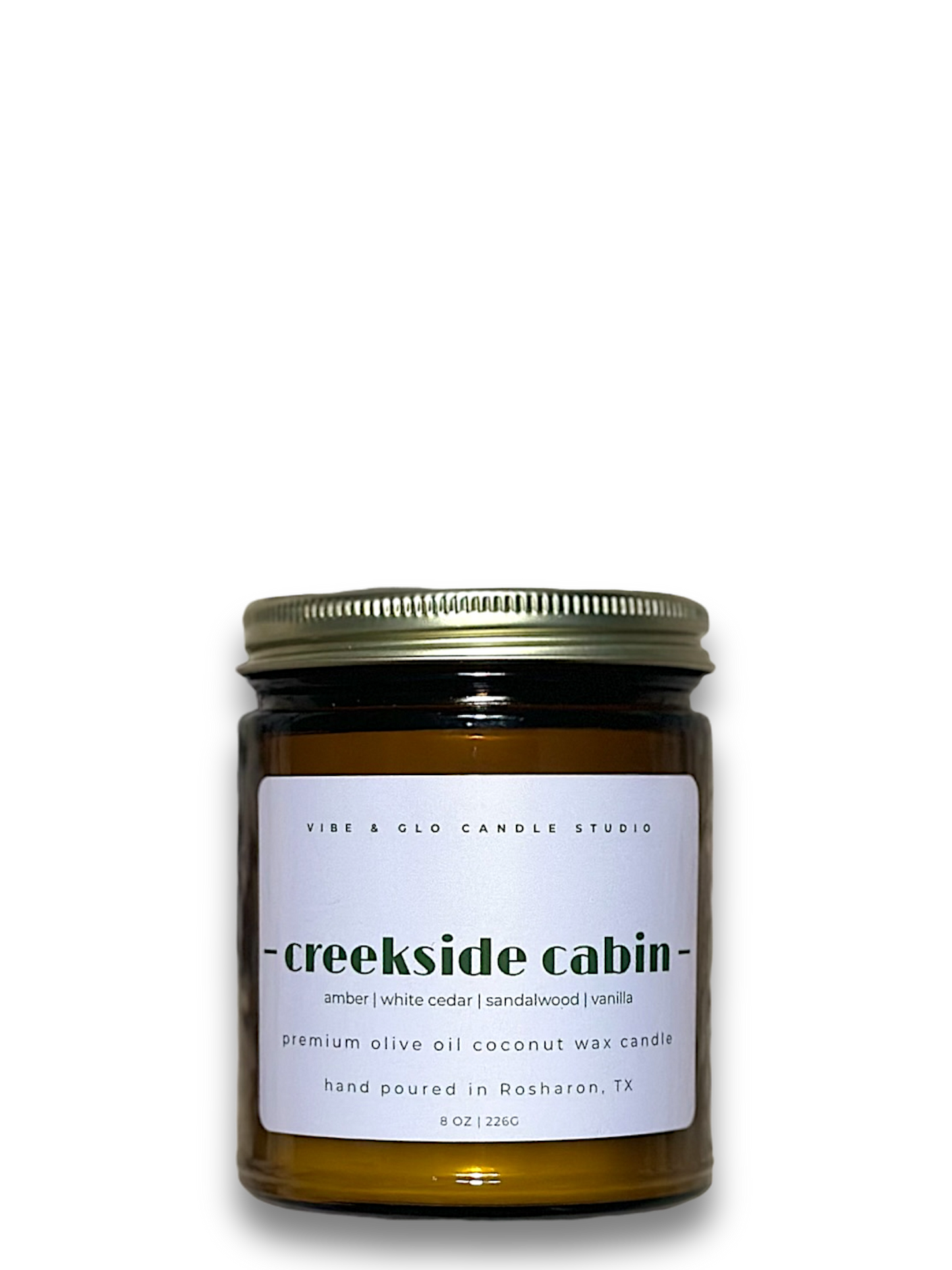 Creekside Cabin Wood Wick Candle