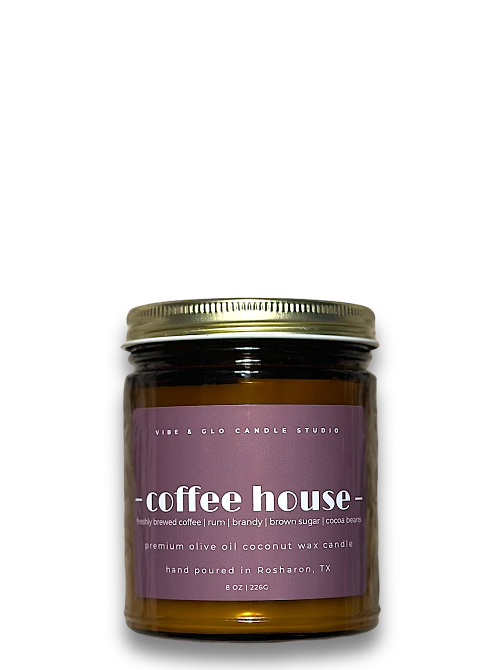 Coffee House Wood Wick Candle