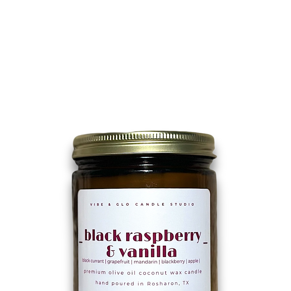 
                      
                        Black Raspberry & Vanilla Wood Wick Candle
                      
                    