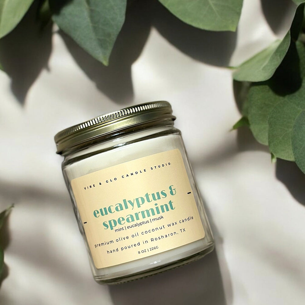 
                      
                        Eucalyptus & Spearmint Wood Wick Candle
                      
                    