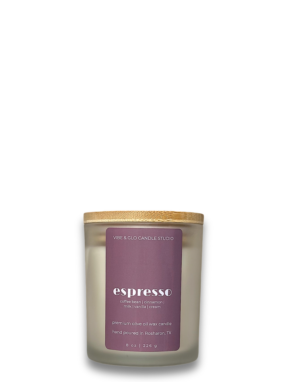 Espresso Wood Wick Candle | 8 oz