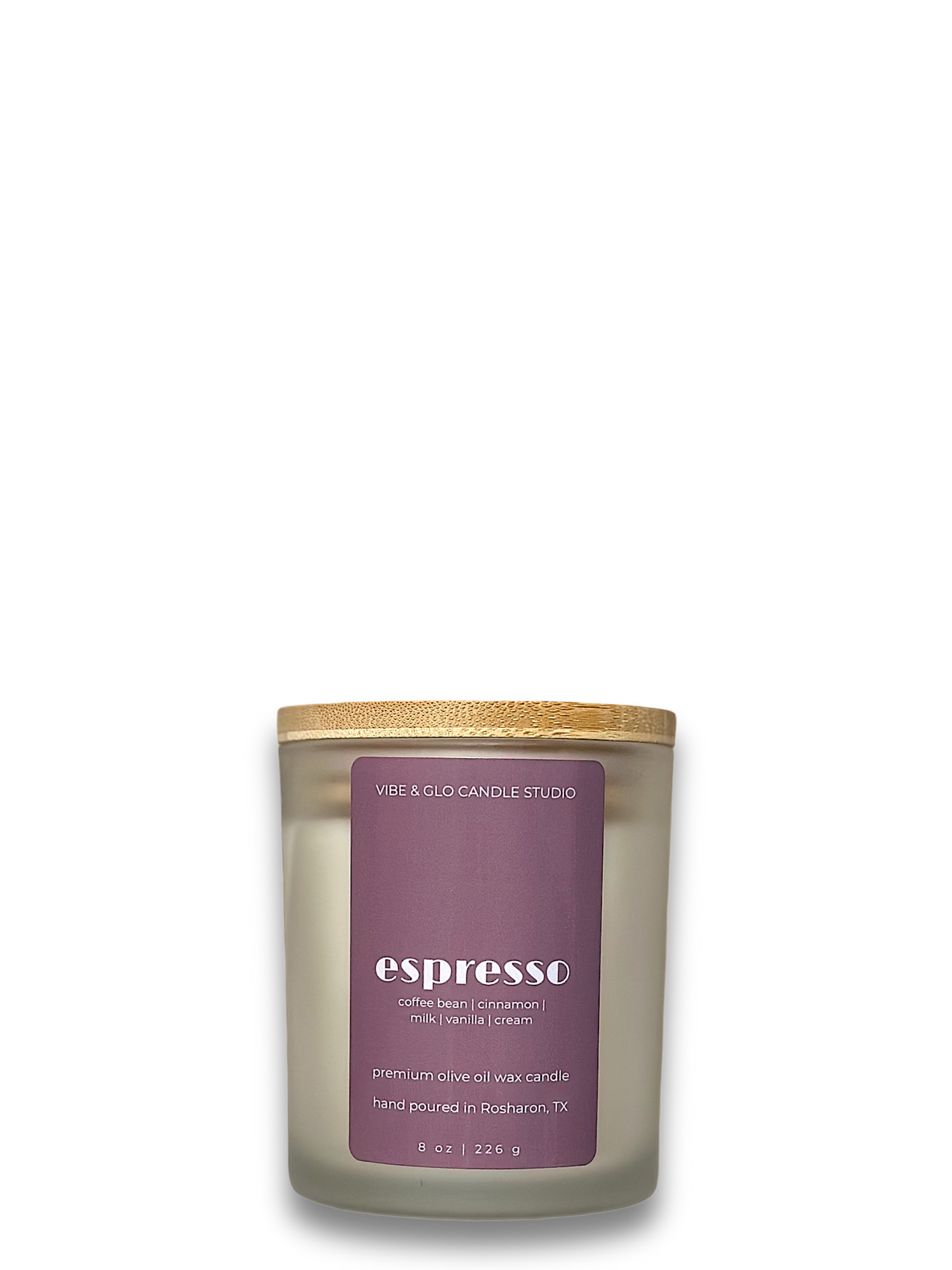 Espresso Wood Wick Candle | 8 oz