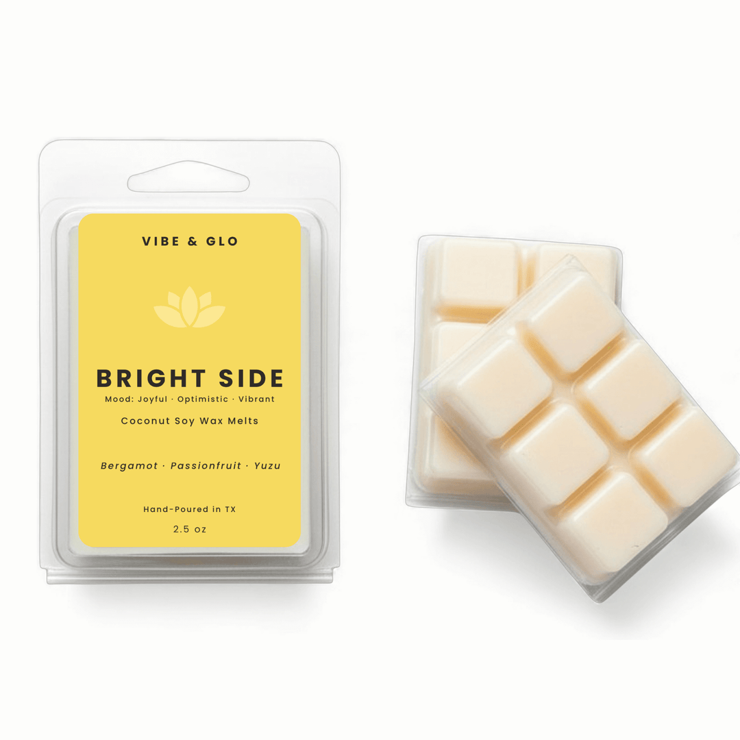 Bright Side – Yuzu & Bergamot Soy Wax Melts - Vibe & Glo Candle Studio