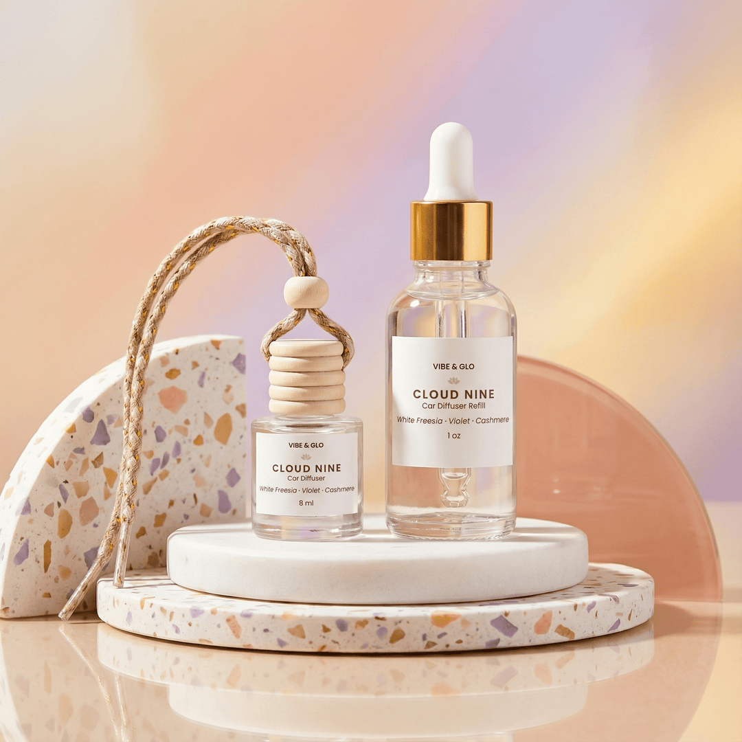 Car Diffuser + Refill - Vibe & Glo Candle Studio