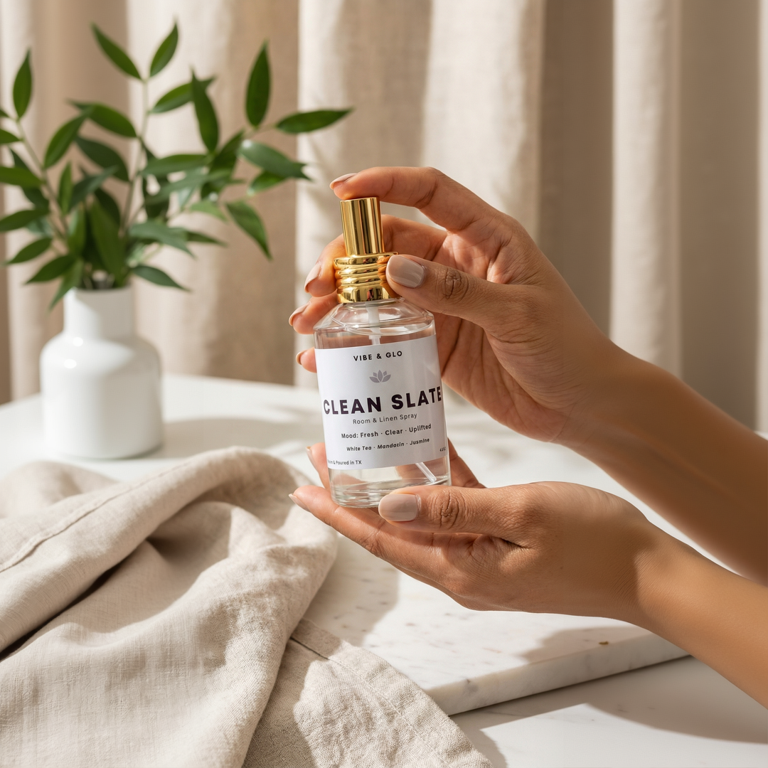 Clean Slate – Citrus White Tea Room & Linen Spray