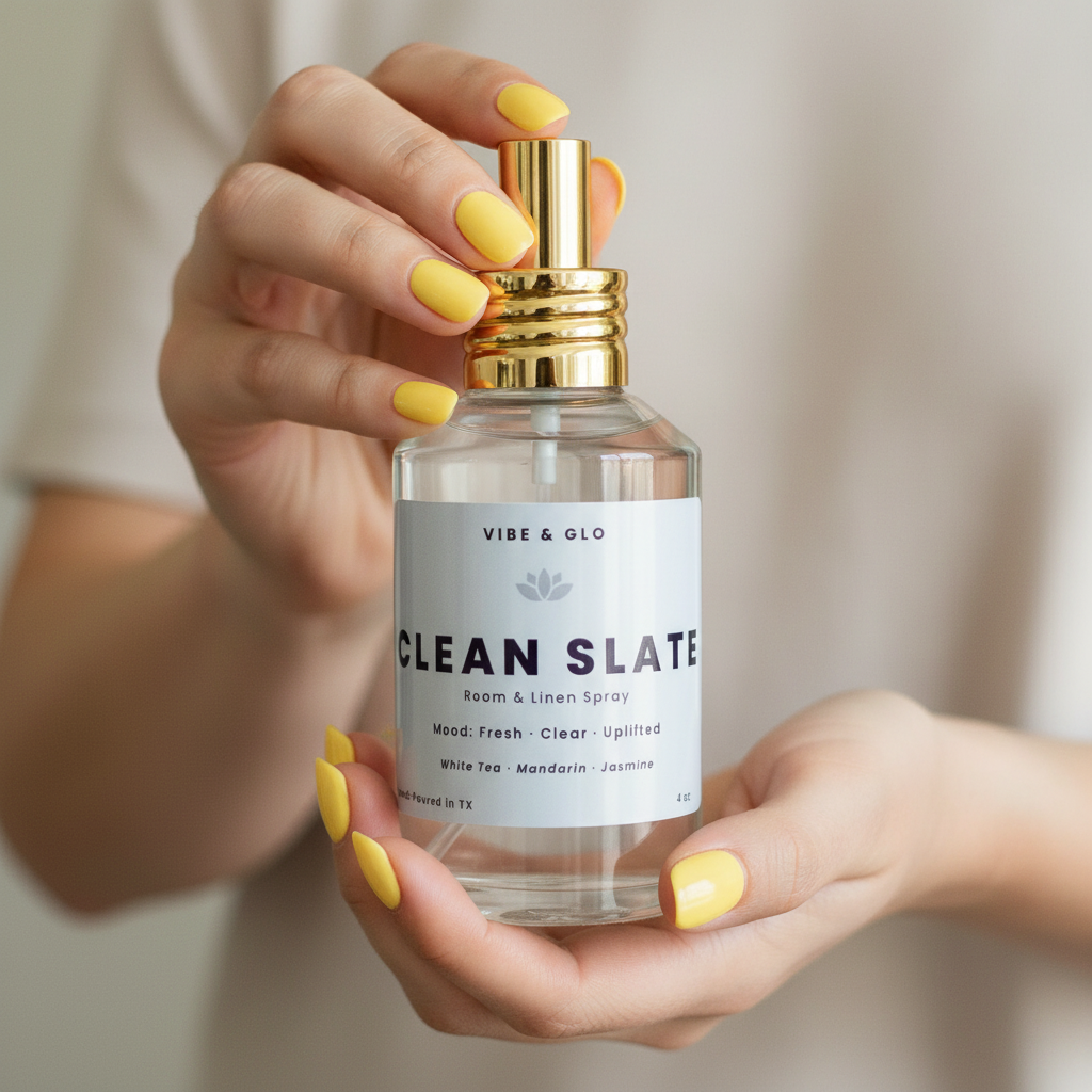 Clean Slate – Citrus White Tea Room & Linen Spray