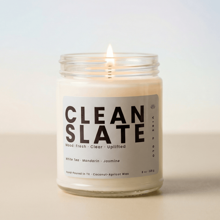 Clean Slate – White Tea & Jasmine Jar Candle