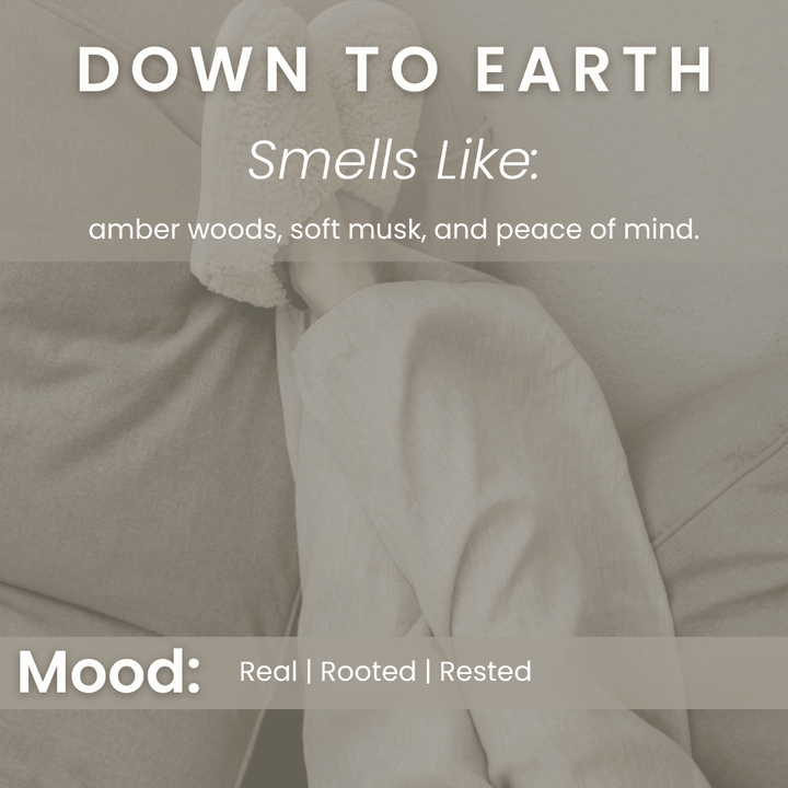 Down to Earth – Oakmoss & Sage Soy Wax Melts - Vibe & Glo Candle Studio