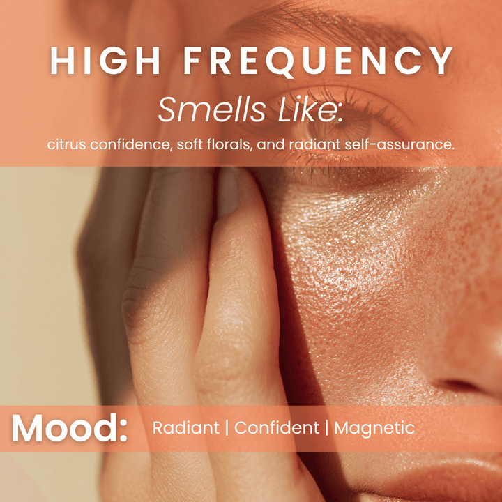 High Frequency Candle | Grapefruit, Mint, Lavender Scent