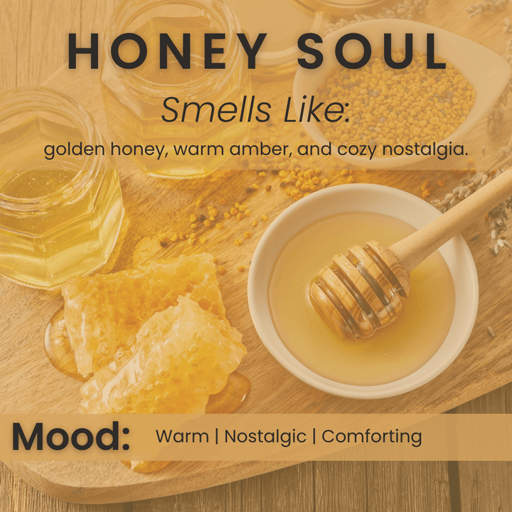 Honey Soul Candle | Honey, Tobacco Leaves, Tonka Scent