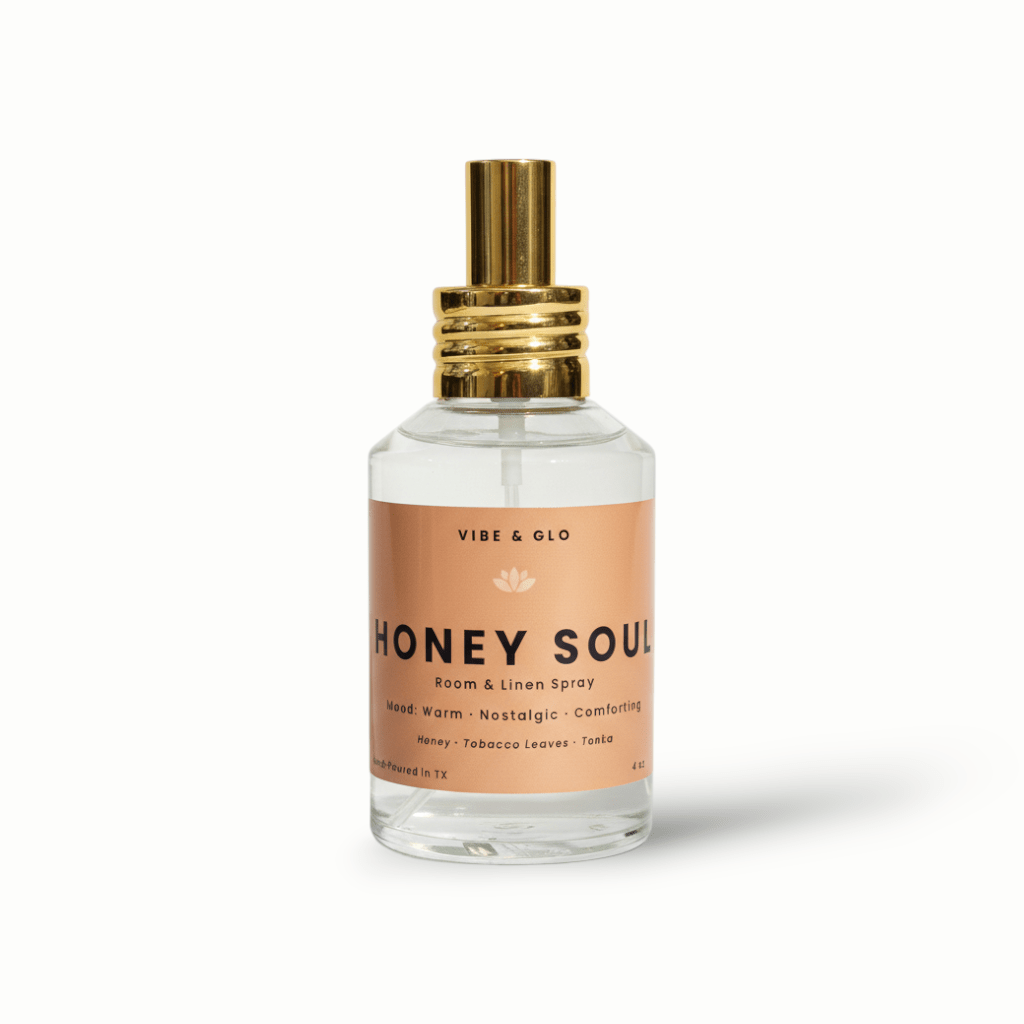 Honey Soul – Honey & Tobacco Room Spray - Vibe & Glo Candle Studio