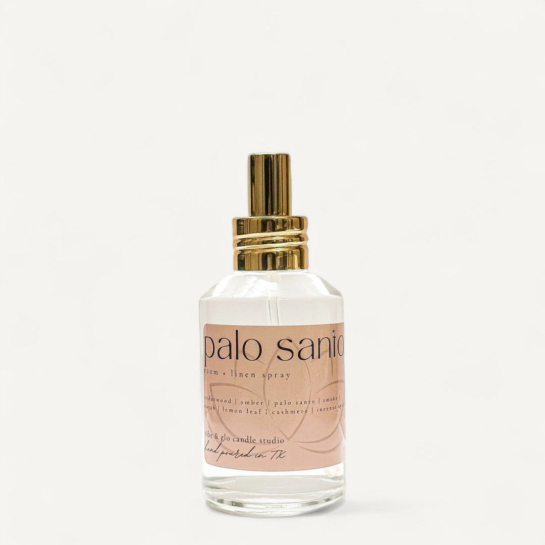 Palo Santo – Room + Linen + Body Spray - Vibe & Glo Candle Studio