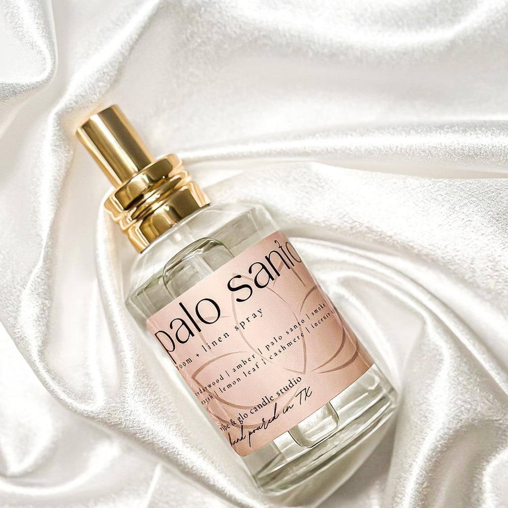 
                  
                    Palo Santo Room + Linen Spray - Vibe & Glo Candle Studio
                  
                