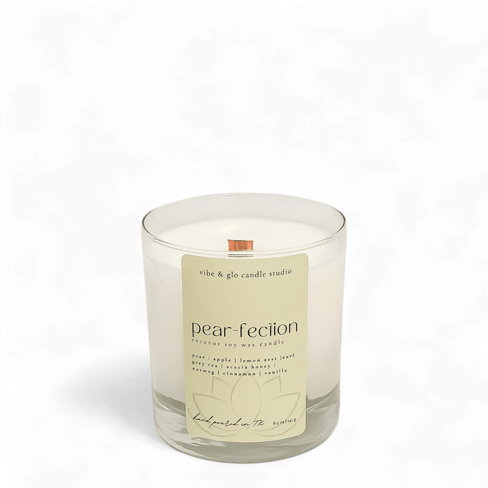 
                  
                    Pearfection Coconut Soy Candle - Vibe & Glo Candle Studio
                  
                