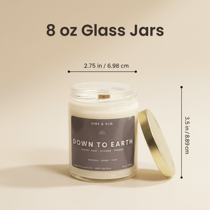 Soft Life - Lavender & Vanilla Soy Candle - Vibe & Glo Candle Studio