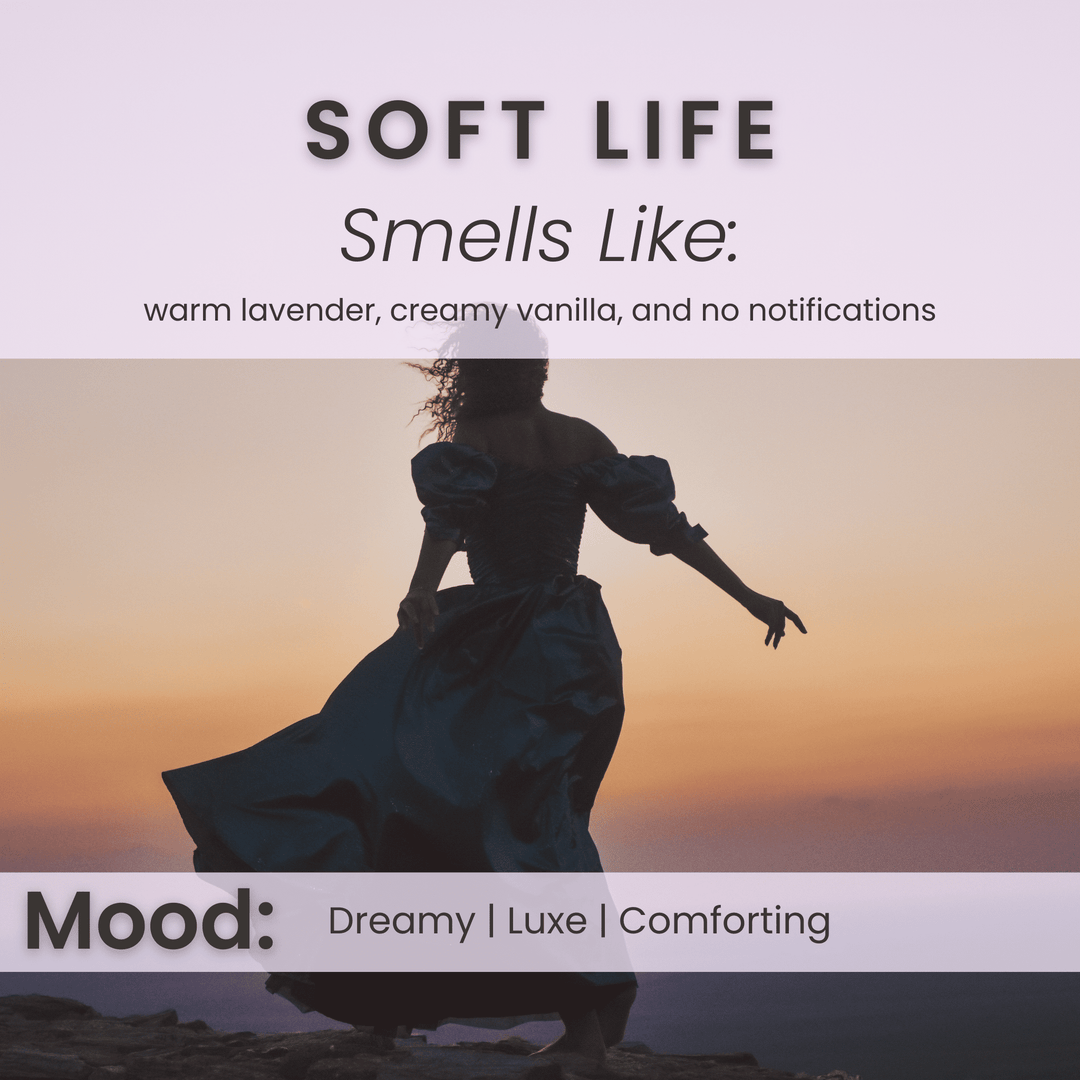 Soft Life - Lavender & Vanilla Soy Wax Melts - Vibe & Glo Candle Studio