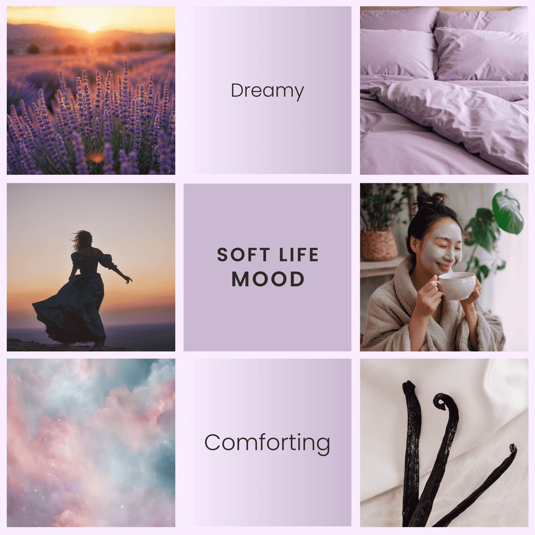 Soft Life - Lavender & Vanilla Soy Wax Melts - Vibe & Glo Candle Studio