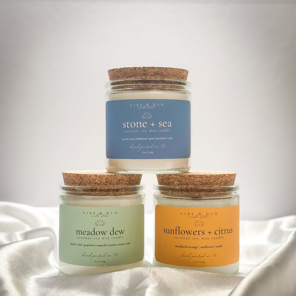 Spring Candle Bundle - Vibe & Glo Candle Studio