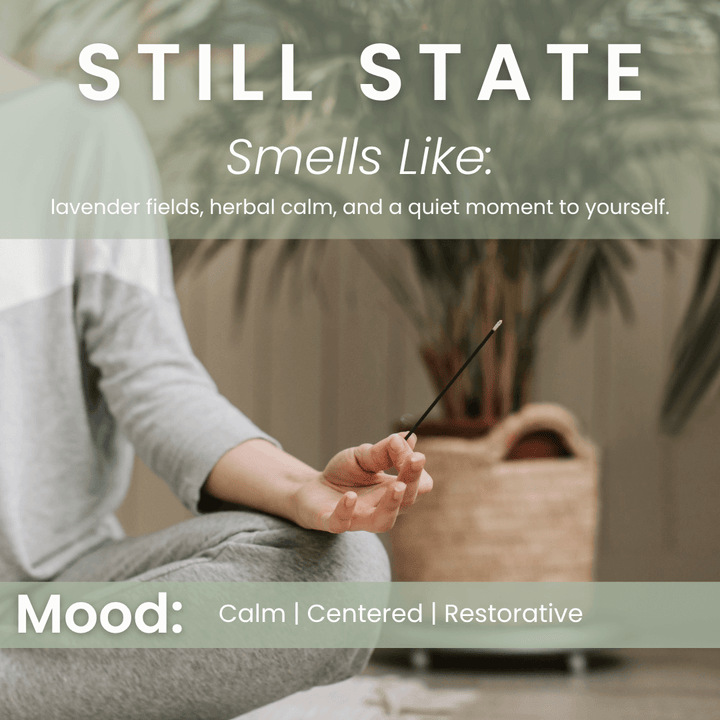 Still State Candle | Lavender, Sage, Cedarwood Scent