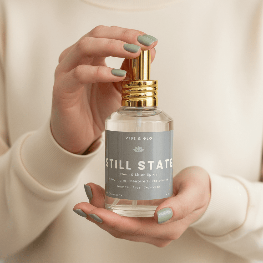 Still State – Lavender & Sage Room Spray - Vibe & Glo Candle Studio