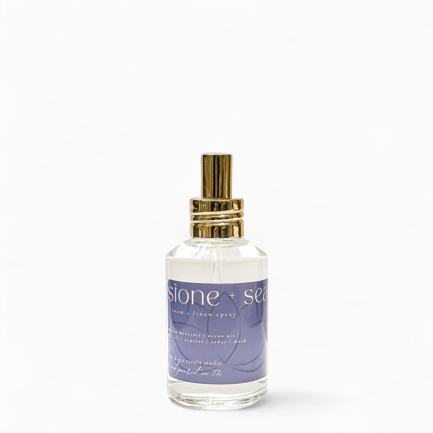 Stone + Sea – Room + Linen + Body Spray - Vibe & Glo Candle Studio