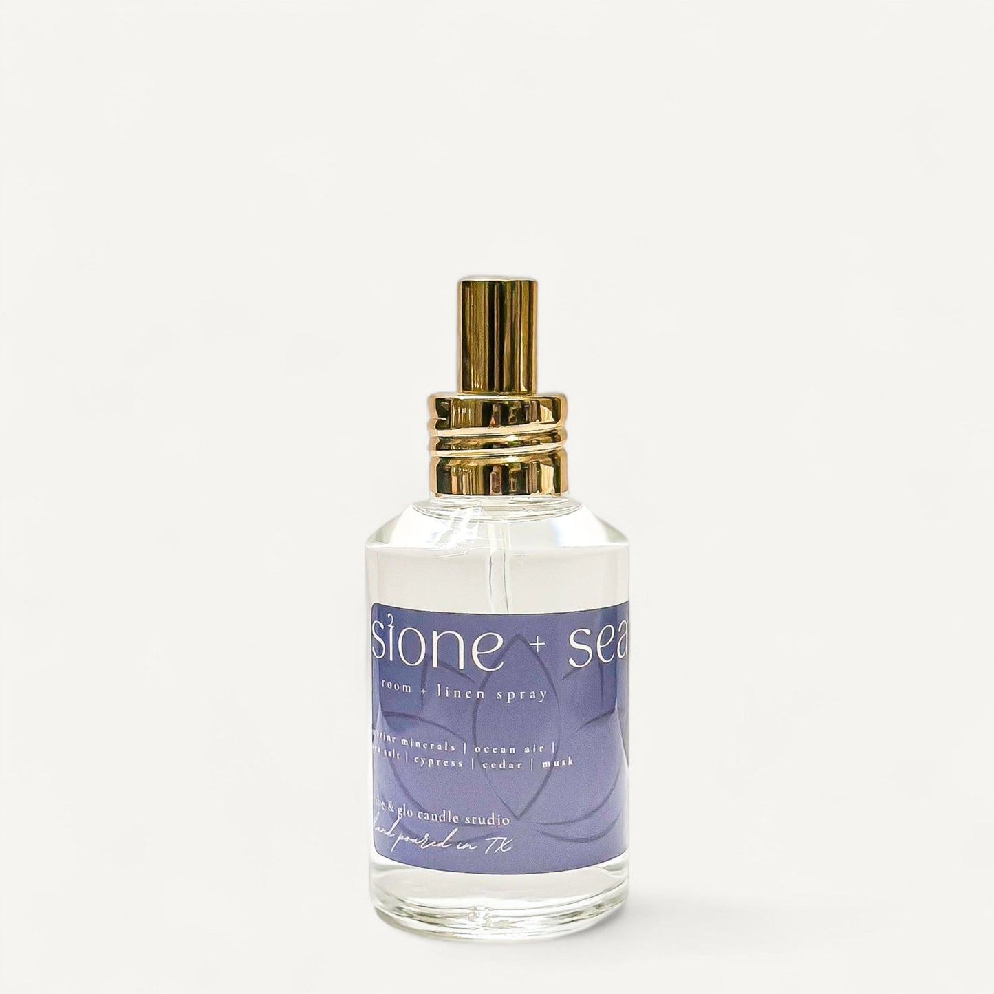 Stone + Sea – Room + Linen + Body Spray - Vibe & Glo Candle Studio