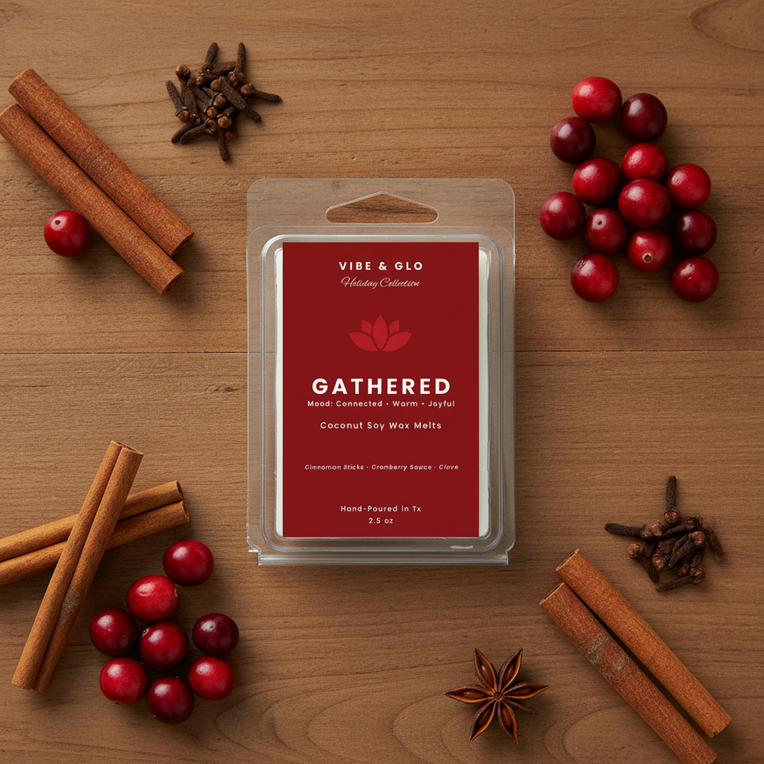 Gathered Wax Melts | Cinnamon, Cranberry, Clove Scent