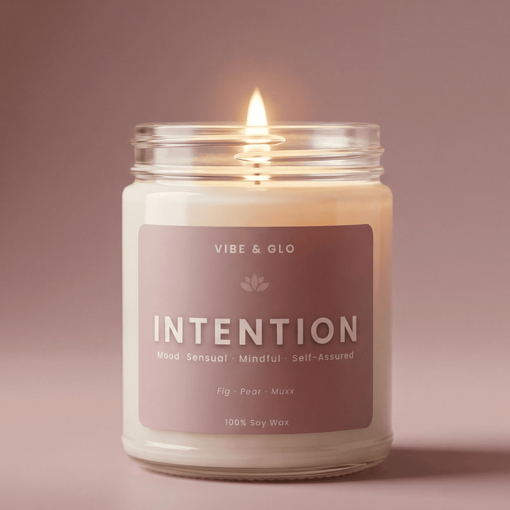 Intention – Fig & Pear Jar Candle