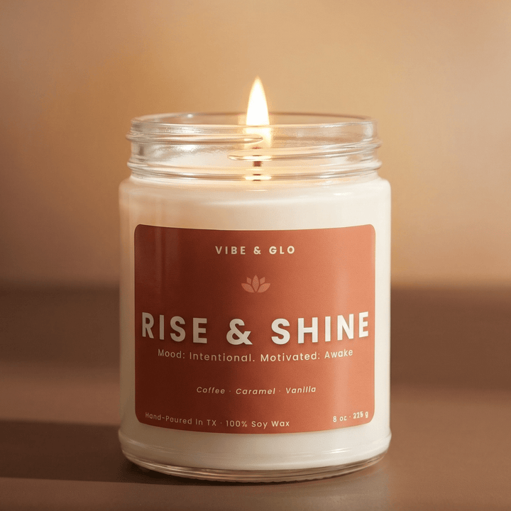 Rise & Shine – Coffee & Vanilla Jar Candle