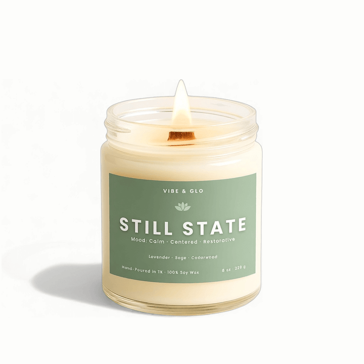 Still State lavender chamomile candle