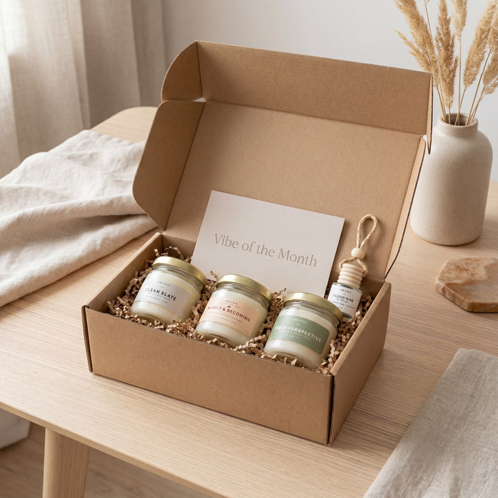 Candle Flight Trio – Candle Subscription Gift Box